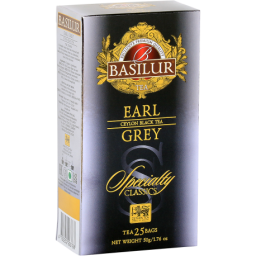 Herbata czarna EARL GREY w saszet. 25x2g - Basilur