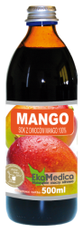 Mango sok 500 ml 100% EKAMEDICA
