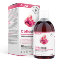 Colladrop Glow, kolagen morski 5000 mg, płyn 500 ml - Aura Herbals