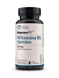 B1 tiamina 100 mg 60 kaps | Classic Pharmovit