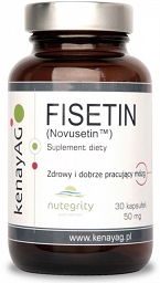 BRAK- FISETIN - Novusetin - 30 kapsułek - suplement diety