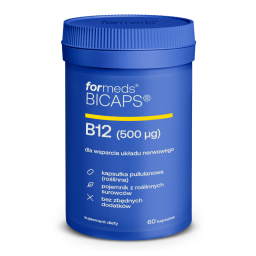 BICAPS B12 Suplement diety B12 500 µg - formeds